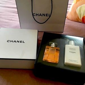 Chanel perfume gift set
